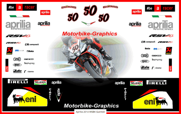 Aprilia 2014 WSBK Guintoli