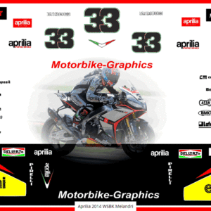 Aprilia 2014 WSBK Melandri