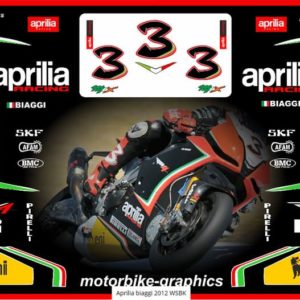 Aprilia Biaggi 2012 WSBK