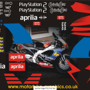 Aprilia Haga PS2 Full Set