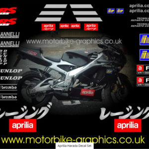 Aprilia Harada Decal Set