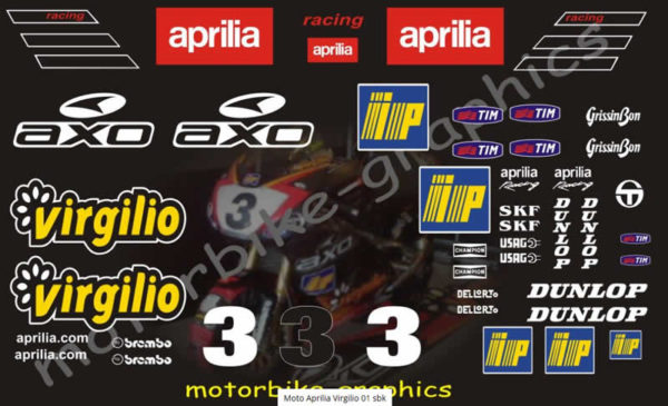 Moto Aprilia Virgilio 01 SBK