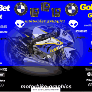 BMW 2013 GOLDBET Melandri