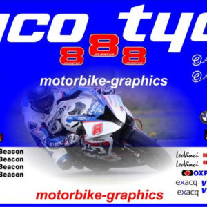 BMW Tas Racing Tyco 2015 Full Race Decal Set Guy Martin