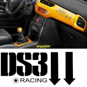 Car Citroen DS3 Racing Dash stickers