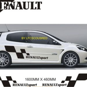 Car Large Renault Sport decals