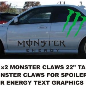 Car Subaru Monster Stickers