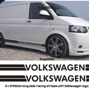 Car VW Transporter VOLKSWAGON side decals