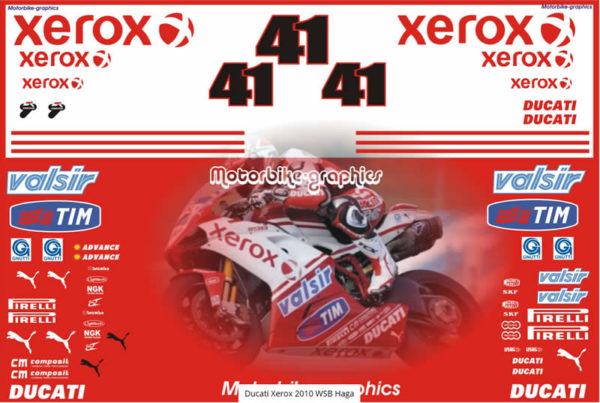 Ducati Xerox 2010 WSB Haga