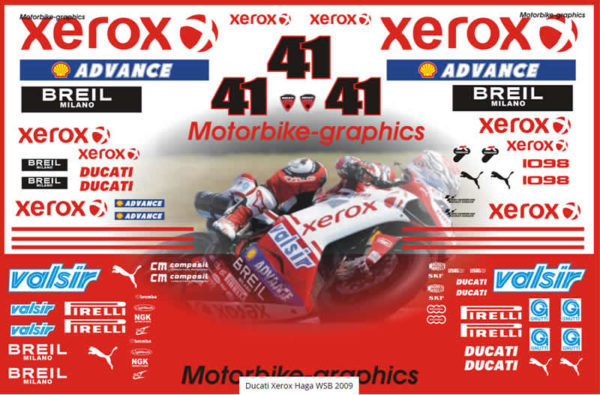 Ducati Xerox Haga WSB 2009