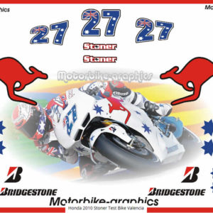 Honda 2010 Stoner Test Bike Valencia