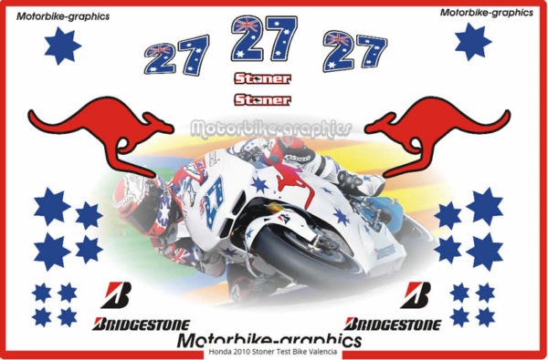 Honda 2010 Stoner Test Bike Valencia