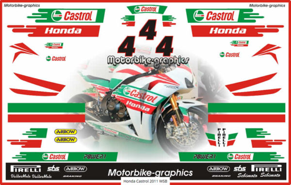 Honda Castrol 2011 WSB