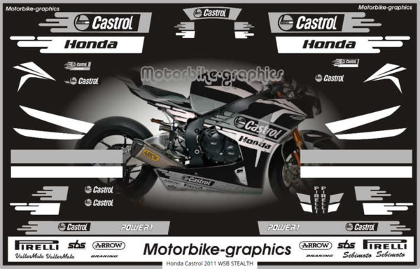 Honda Castrol 2011 WSB STEALTH