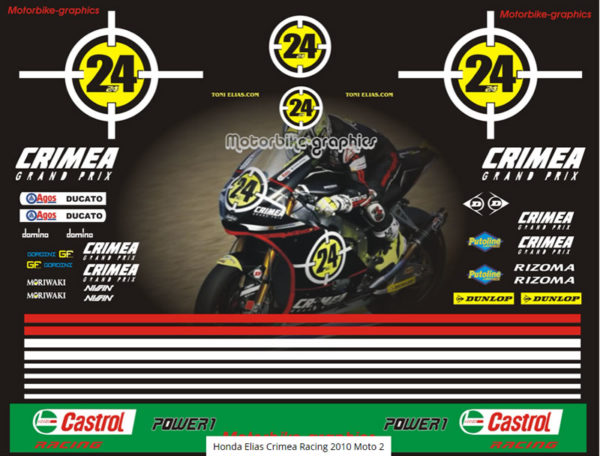 Honda Elias Crimea Racing 2010 Moto 2