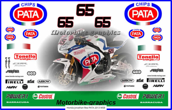 Honda Jonathan Rea PATA 2013 WSB