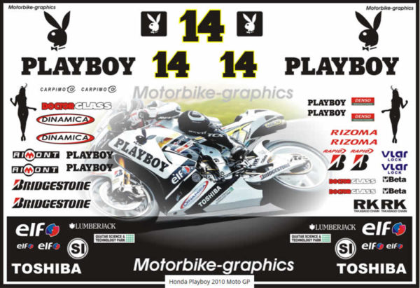 Honda Playboy 2010 Moto GP