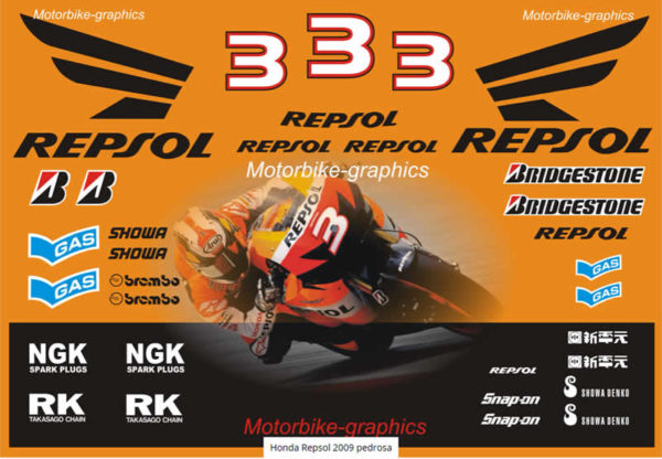 Honda Repsol 2009 Pedrosa