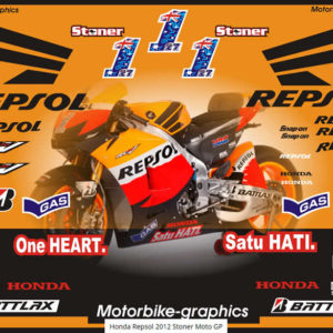 Honda Repsol 2012 Stoner Moto GP