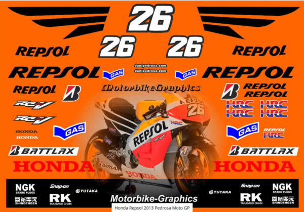 Honda Repsol 2013 Pedrosa Moto GP