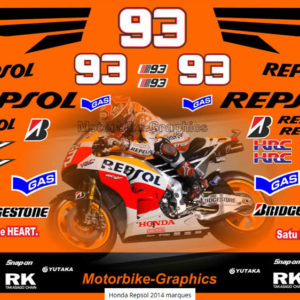 Honda Repsol 2014 Moto GP Marc Marques