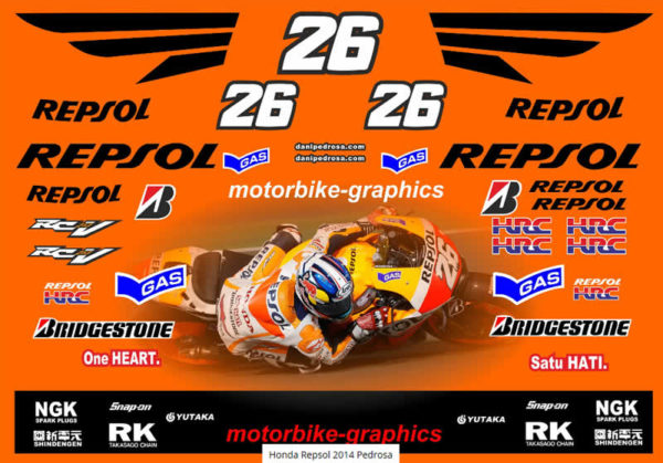 Honda Repsol 2014 Moto GP Dani Pedrosa