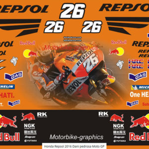 Honda Repsol 2016 Dani Pedrosa Moto GP