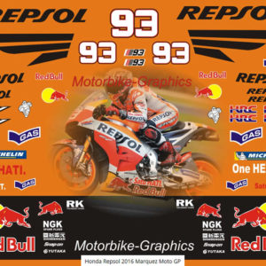 Honda Repsol 2016 Marquez Moto GP