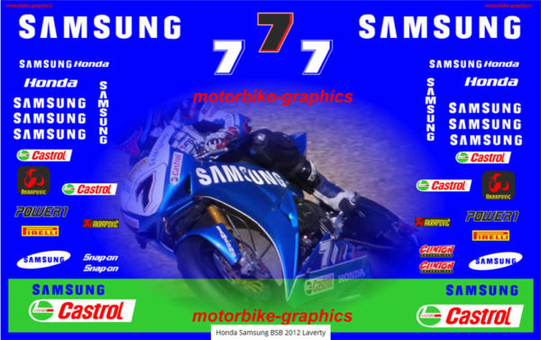 Honda Samsung BSB 2012 Laverty