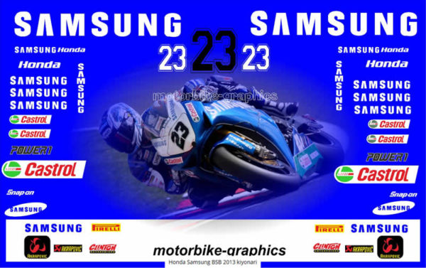 Honda Samsung BSB 2013 Kiyonari