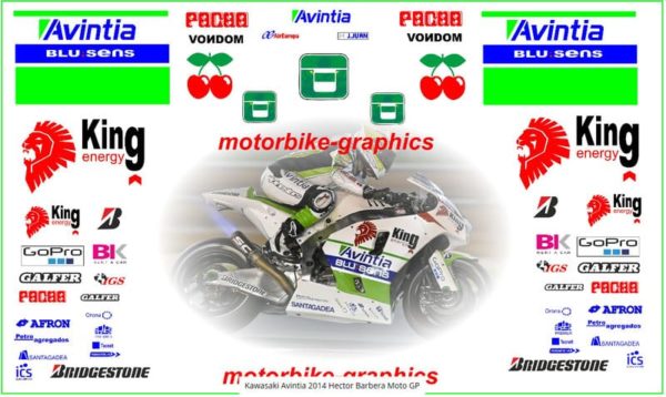 Kawasaki Avintia 2014 Hector Barbera Moto GP