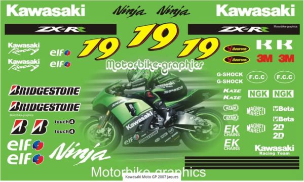 Kawasaki Moto GP 2007 Jaques