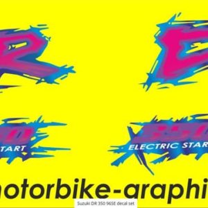 Suzuki DR 350 96SE Decal Set