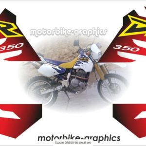 Suzuki DR350 98 Decal Set