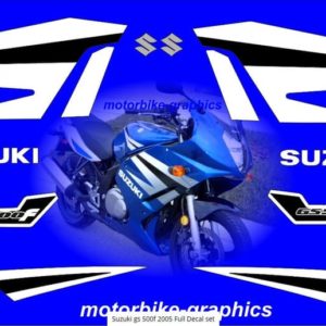 Suzuki GS 500F 2005 Full Decal Set