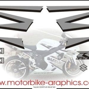 Suzuki GSXR Full Decal Set