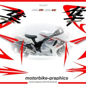 Suzuki Hayabusa 2009 Full Decal Set