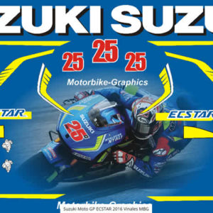 Suzuki Moto GP ECSTAR 2016 Vinales MBG