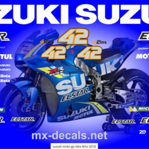 Suzuki Moto GP Alex Rins 2018