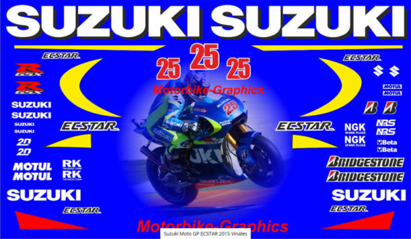 Suzuki Moto GP ECSTAR 2015 Vinales