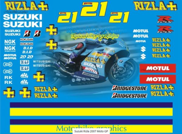 Suzuki Rizla 2007 Moto GP