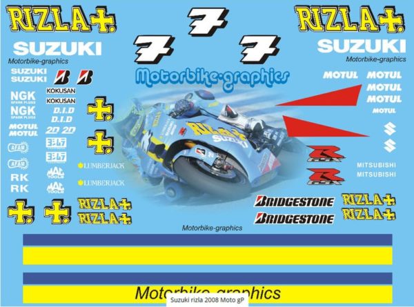 Suzuki Rizla 2008 Moto GP