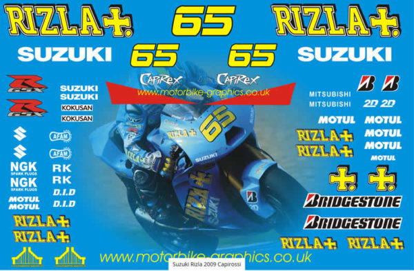 Suzuki Rizla 2009 Capirossi