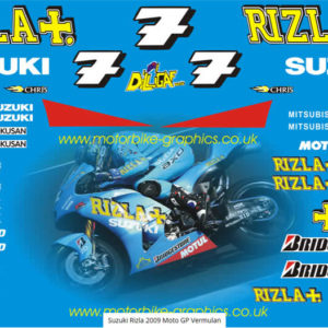 Suzuki Rizla 2009 MotoGP Vermeulen