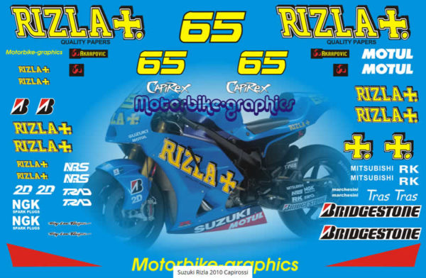 Suzuki Rizla 2010 Capirossi