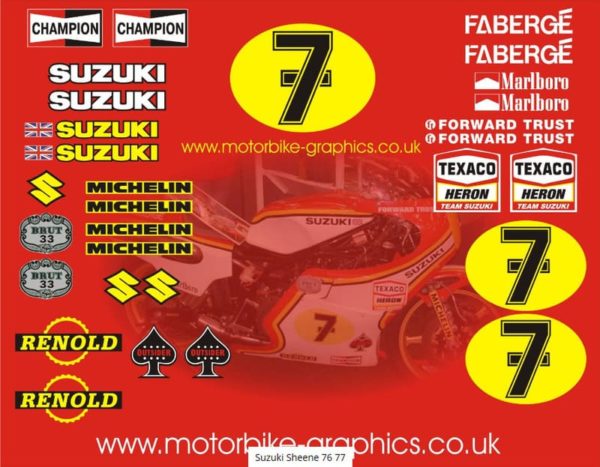 Suzuki Sheene 76 77