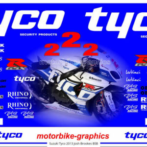 Suzuki Tyco 2013 Josh Brookes BSB