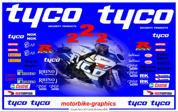 Suzuki Tyco 2013 Josh Brookes BSB