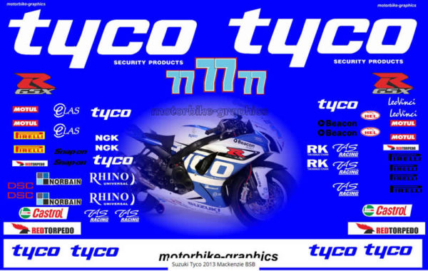 Suzuki Tyco 2013 Mackenzie BSB