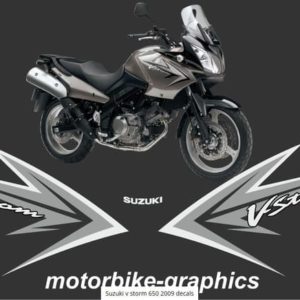 Suzuki V Storm 650 2009 Decals